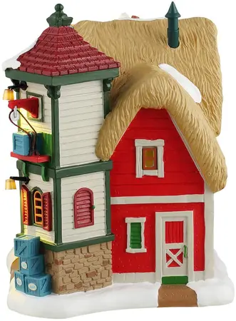 Lemax the eggnog bar verlicht kersthuisje Santa's Wonderland 2024 - afbeelding 3