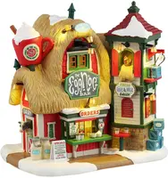 Lemax the eggnog bar verlicht kersthuisje Santa's Wonderland 2024 - afbeelding 1