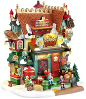 Lemax the eggnog lounge verlicht kersthuisje Santa's Wonderland 2026