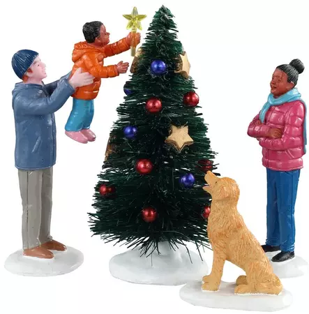 Lemax the final touch, s/4 kerstdorp figuur type 4 2021