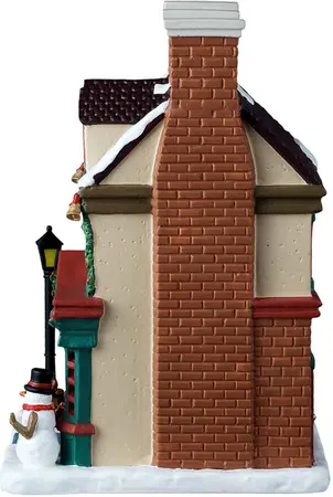 Lemax the five pence shoppe verlicht kersthuisje Caddington Village 2025 - afbeelding 4