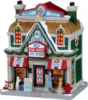 Lemax the fur-ever toy store kersthuisje Caddington Village  2023 - afbeelding 1