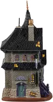 Lemax the future looks dark verlicht huisje Spooky Town 2023 - afbeelding 2