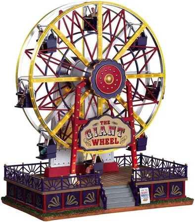 Lemax the giant wheel bewegend reuzenrad Carnival 2019