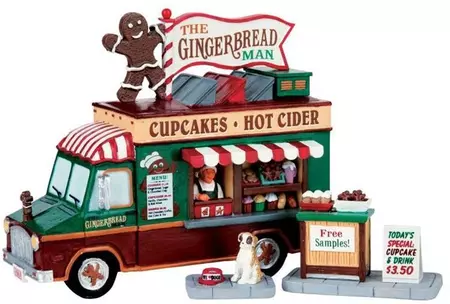Lemax the gingerbread man s/3 kerstdorp tafereel 2017 - afbeelding 1
