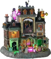 Lemax the horrid haunted hotel bewegend huisje Spooky Town 2022