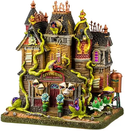 Lemax the living end verlicht huisje Spooky Town 2025