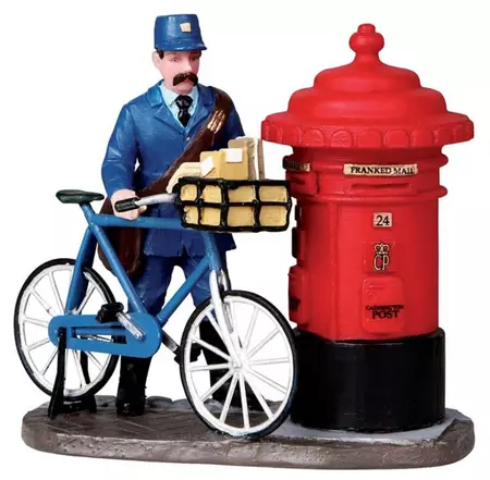 Lemax the postman kerstdorp figuur type 3 2010