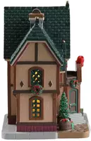Lemax the red bow christmas shoppe verlicht kersthuisje Caddington Village 2018 - afbeelding 3