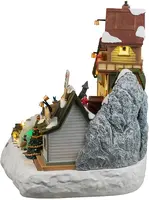 Lemax the rocky river grist mill bewegend kersthuisje Harvest Crossing 2025 - afbeelding 4