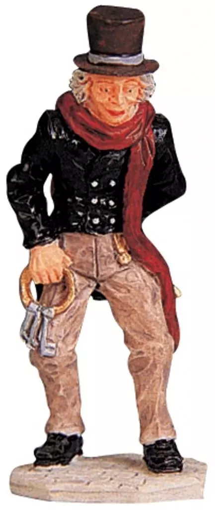 Lemax the scrooge kerstdorp figuur type 1 Caddington Village 1999