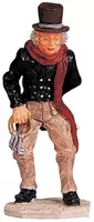 Lemax the scrooge kerstdorp figuur type 1 Caddington Village 1999