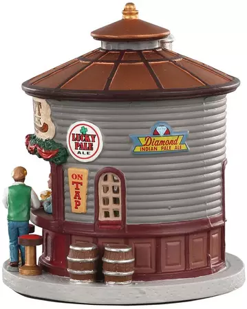 Lemax the stout shack verlicht kerstdorp tafereel 2020 - afbeelding 3