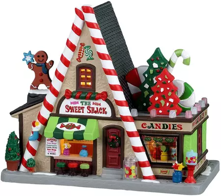 Lemax the sweet shack kersthuisje Caddington Village 2023 - afbeelding 1