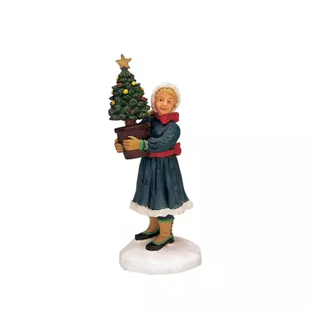 Lemax the tiniest tree kerstdorp figuur type 1 Caddington Village 2003
