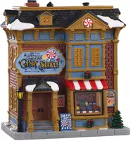 Lemax the victorian candy shoppe verlicht kersthuisje Caddington Village 2020 - afbeelding 3