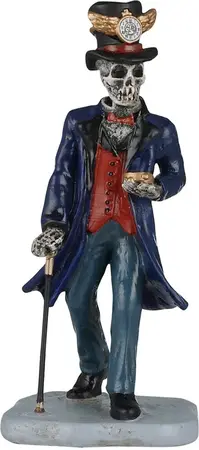 Lemax time traveler halloween figuur Spooky Town 2026