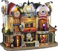Lemax timewarp clockworks bewegend huisje Spooky Town 2026
