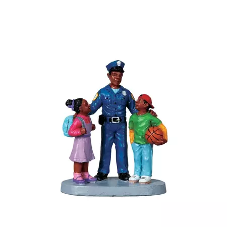 Lemax to protect and serve kerstdorp figuur type 3 Caddington Village 2009