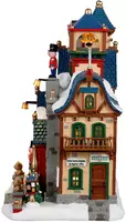 Lemax toy making school verlicht kersthuisje Santa's Wonderland 2023 - afbeelding 3