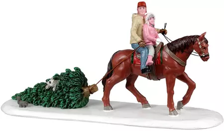 Lemax tree tradition kerstdorp tafereel Vail Village 2023 - afbeelding 1
