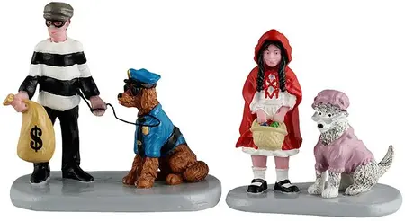 Lemax trick-or-treat companions halloween figuur Spooky Town 2025