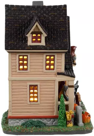 Lemax trick or treat, if you dare verlicht huisje Spooky Town 2023 - afbeelding 2