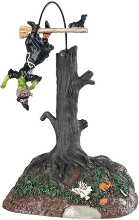 Lemax "uh-oh!" bewegend tafereel Spooky Town 2018