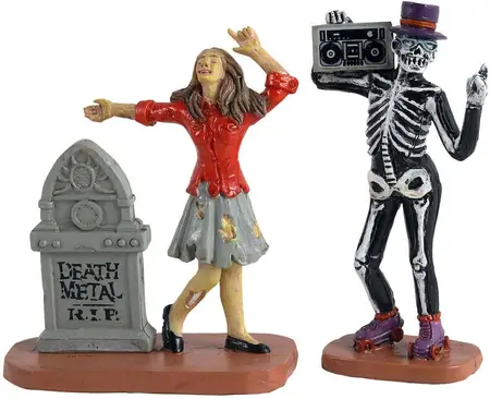 Lemax undead groove, set of 2 halloween figuur Spooky Town 2021