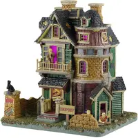 Lemax undead manor verlicht huisje Spooky Town 2026