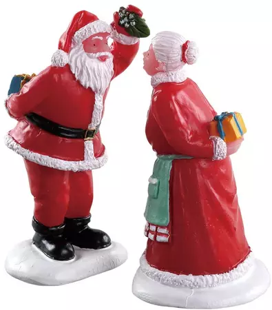 Lemax under the mistletoe s/2 kerstdorp figuur type 3 Santa's Wonderland 2018