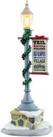 Lemax vail lamp post verlichte straatlantaarn Vail Village 2025