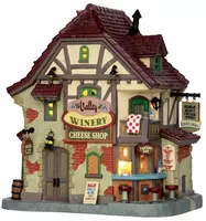 Lemax valley winery cheese shop kersthuisje Caddington Village 2015 (zonder omdoos) - afbeelding 4