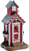 Lemax victorian outhouse kerstdorp accessoire Caddington Village 2017