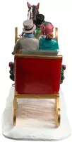Lemax victorian sleigh ride kerstdorp tafereel Caddington Village 2020 - afbeelding 2