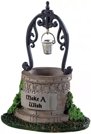 Lemax victorian wishing well kerstdorp accessoire Caddington Village 2019
