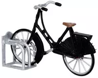 Lemax vintage bicycle s/2 kerstdorp accessoire 2014