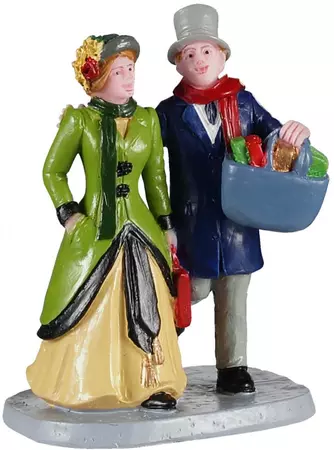 Lemax vintage shopping spree kerstdorp figuur type 2 Caddington Village 2020