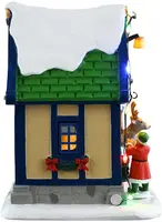 Lemax vixen's den, verlicht kerstdorp tafereel Santa's Wonderland 2025 - afbeelding 3