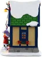 Lemax vixen's den, verlicht kerstdorp tafereel Santa's Wonderland 2025 - afbeelding 4
