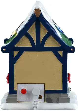 Lemax vixen's den, verlicht kerstdorp tafereel Santa's Wonderland 2025 - afbeelding 5