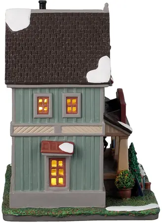 Lemax waddleton's bed & breakfast verlicht kersthuisje Caddington Village 2025 - afbeelding 3