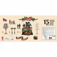 Lemax wally's winter skate shop set Vail Village 2026 - afbeelding 3