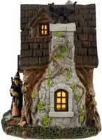Lemax wanda's cottage verlicht tafereel Spooky Town 2023 - afbeelding 3