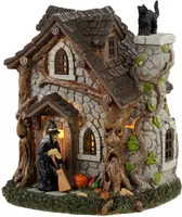 Lemax wanda's cottage verlicht tafereel Spooky Town 2023 - afbeelding 1