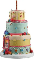 Lemax wendy's wedding cakes verlicht kersthuisje Sugar 'N' Spice 2024 - afbeelding 3
