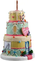 Lemax wendy's wedding cakes verlicht kersthuisje Sugar 'N' Spice 2024 - afbeelding 2