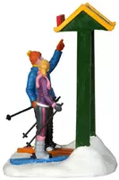 Lemax what's next? kerstdorp tafereel Vail Village 2014 - afbeelding 2