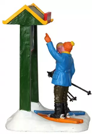 Lemax what's next? kerstdorp tafereel Vail Village 2014 - afbeelding 4