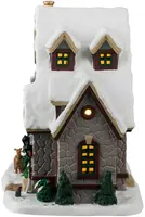 Lemax white christmas verlicht kersthuisje Caddington Village 2024 - afbeelding 3